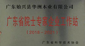 喜訊！華洲木業(yè)獲批建立廣東省院士專家（企業(yè)）工作站