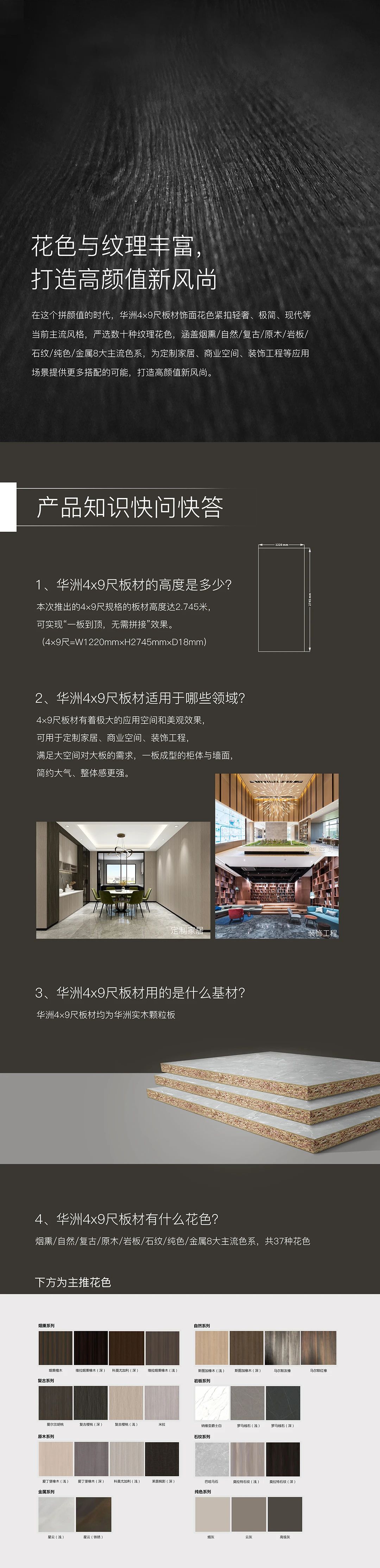新品發(fā)布  華洲Max+板材系列，享受一板到頂?shù)耐昝?圖4)