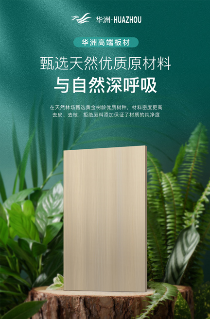 華洲專注板材，更關(guān)注健康(圖3)